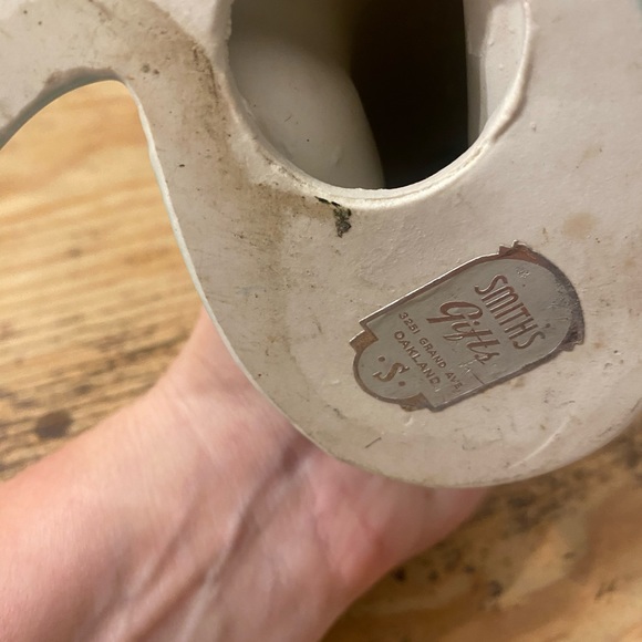 ABINGDON PEACOCK STATUE rare robins egg blue - Picture 4 of 5